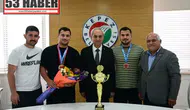 Kepez Pehlivanları, Başkan Kocagöz ile Buluştu!
