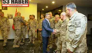 Artvin Valisi Dr. Turan Ergün, Jandarma Denetleme Heyeti ile Bir Araya Geldi