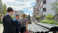 Kağızman'daki Altyapı ve Kaldırım Çalışmalarının Yerinde Değerlendirilmesi Gerçekleştirildi