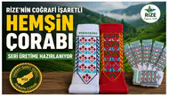 Rize’nin Coğrafi İşaretli Hemşin Çorabı Seri Üretime Hazırlanıyor