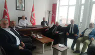 CHP Heyetinden Saadet Partisi’ne Bayram Ziyareti