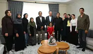 Vali Baruş, Kurban Bayramı'nda şehit ailelerini ziyaret etti, destek mesajı verdi.
