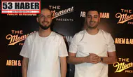 Arem Özgüç ve Arman Aydın kariyerlerinin 10'uncu yılını sahnede kutladı