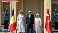 Cumhurbaşkanı Erdoğan, Belçika Kraliçesi Mathilde ile Önemli Bir Görüşme Gerçekleştirdi