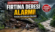 Çamlıhemşin'de Sağanak Sonrası Fırtına Deresi Alarmı: Tehlike Büyümeden Önlendi