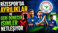 Rizespor'un yeni sezon kadrosu şekilleniyor: Kiralık futbolcularla yollar ayrılacak