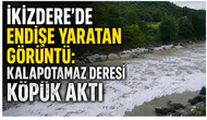 İkizdere’de Endişe Yaratan Görüntü: Kalapotamaz Deresi Köpük Aktı