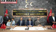 MHP Erzurum Teşkilatı Bayramlaşma Programında Bir Araya Geldi