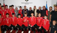 Başkan Genç, U14 Türkiye Şampiyonu Takımı Ağırladı