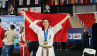 Artvinli Sporcu Nisagül Büyük, Avrupa Karate Şampiyonası’nda Üçüncü Oldu