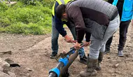Hayrat'ta İçme Suyu Altyapısı Güçlendirildi, 1000 metre Şebeke Hattı Tamamlandı!