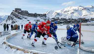 (ANALİG) Buz Hokeyi Türkiye Şampiyonası, Kars’ta başladı