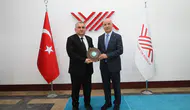 AÇÜ Rektörü Prof. Dr. İbrahim Aydın, YÖK Başkanı Prof. Dr. Erol Özvar ile Görüşme Gerçekleştirdi