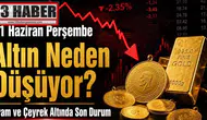 11 Haziran Perşembe Altın Neden Düşüyor? Gram ve Çeyrek Altında Son Durum