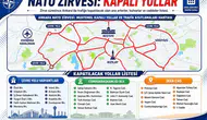 Ankara'da NATO Zirvesi tedbirleri: 13 gün boyunca bazı yollar trafiğe kapatılacak