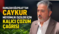 Ramazan Gülpolat'tan ÇAYKUR Mevsimlik İşçileri İçin Kalıcı Çözüm Çağrısı