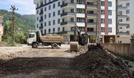 Arhavi’de Park Rezidans Çevresinde Yol Çalışmaları Başladı