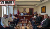 Kaymakam Burak Çimşir, Futbol Şenliği Komitesini Ağırladı