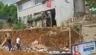 İzmit Belediyesi'nden Akmeşe'de Yeni Taş Duvar Projesi Başlatıldı