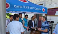 Büyükköy'de Muharrem Ayı Dolayısıyla Aşure İkramı Yapıldı