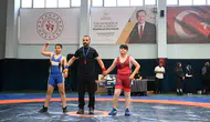 Erzurum'da Minik Güreşçiler Türkiye Şampiyonası İçin Minderde Ter Döktü