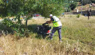 Bodrum genelinde 104 bin metrekareyi aşkın alanda ot temizliği yapıldı