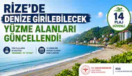 Rize'nin Güvenli Plajları Açıklandı! İşte 14 Temiz Nokta