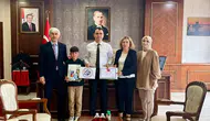 Türkiye İkincisi Arda Çağan Morgül'e Kaymakamdan Logo Tasarım Yarışmasında Övgü Dolu Tebrikler!