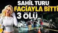 Sahil turu faciayla bitti: 3 ölü