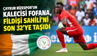 Çaykur Rizespor'un Kalecisi Fofana, Fildişi Sahili'ni Son 32'ye Taşıdı