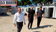 Pazar Futbol Sahası Tribün İnşaatında Sona Yaklaşıldı