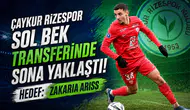 Çaykur Rizespor Sol Bek Transferinde Sona Yaklaştı! Hedef Zakaria Ariss