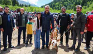 Vali Baydaş, Ayder Kültür, Sanat ve Doğa Festivali'nde Vatandaşlarla Buluştu