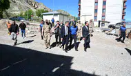 Vali Baruş, Narman'daki Emniyet Lojmanı ve TOKİ İnşaatlarında İncelemelerde Bulundu