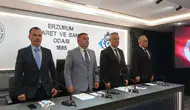 Erzurum Ticaret ve Sanayi Odası'nda Üretim ve İhracat Gündemi Masaya Yatırıldı