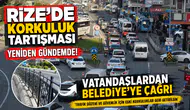 Rize'de Korkuluk Tartışması Yeniden Gündemde: Vatandaşlardan Belediye'ye Çağrı