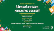 Bodrum Belediyesi'nden Öğrencilere Kırtasiye Yardımı Uygulaması