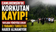 Çamlıhemşin'de kaybolan 3 yabancı uyruklu için kurtarma çalışmaları başlatıldı