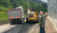 Çamlıhemşin'de Doğalgaz Altyapısı ve Asfalt Çalışmaları Eş Zamanlı Sürüyor