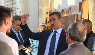 Erzurum Valisi Aydın Baruş, Restorasyonu Tamamlanma Aşamasındaki Fetih Camii'nde İncelemelerde Bulundu