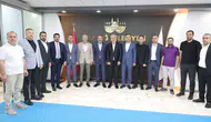 Başkan Toprak ve yönetimden Başkan Şerifoğulları’na ziyaret