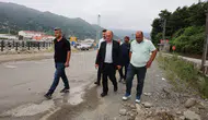 Arhavi'de Kavak Yolu Çalışmaları Yerinde İncelendi