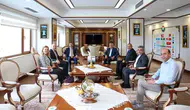 Rize Valisi İhsan Selim Baydaş'a Kurumlar ve STK'lardan Yoğun Ziyaret