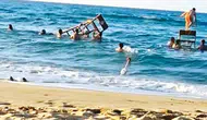 Cankurtaran Kulesi Yok Oldu! Plajda Şaşkınlık Yaratan Eğlence Deneyimi