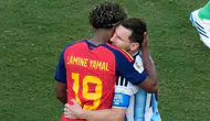 Yamal, Messi'nin kendisine ne söylediğini açıkladı