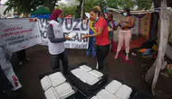 Yeryüzü Doktorları yaraları sarmak için Venezuela'da
