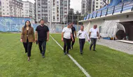Pazar Futbol Sahası’nda Tribün İnşaatı Yüzde 70’e Ulaştı