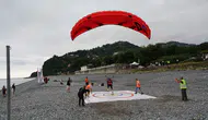Artvin’de Yamaç Paraşütü Heyecanı Ödül Töreniyle Sona Erdi