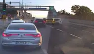 Kaçırdığı sapağa geri dönmek istedi: Zincirleme kazaya neden oldu