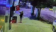 Gece vakti 'bayrak' provokasyonu: Türk bayrağını yakan şüpheli adliyeye sevk edildi